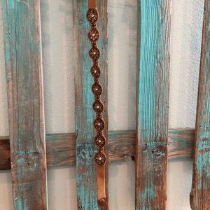 Bronze and silver alter’d state snap belt!